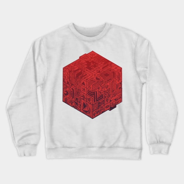 The Folly of Time and Space, Explained Crewneck Sweatshirt by againstbound